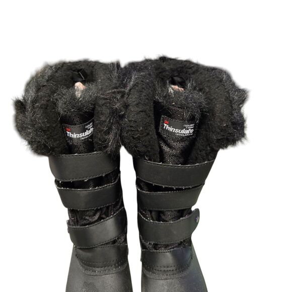 Kids Snow Boots made in Canadian Waterproof Winter Warm Lined Ski size 2 - Picture 16 of 16